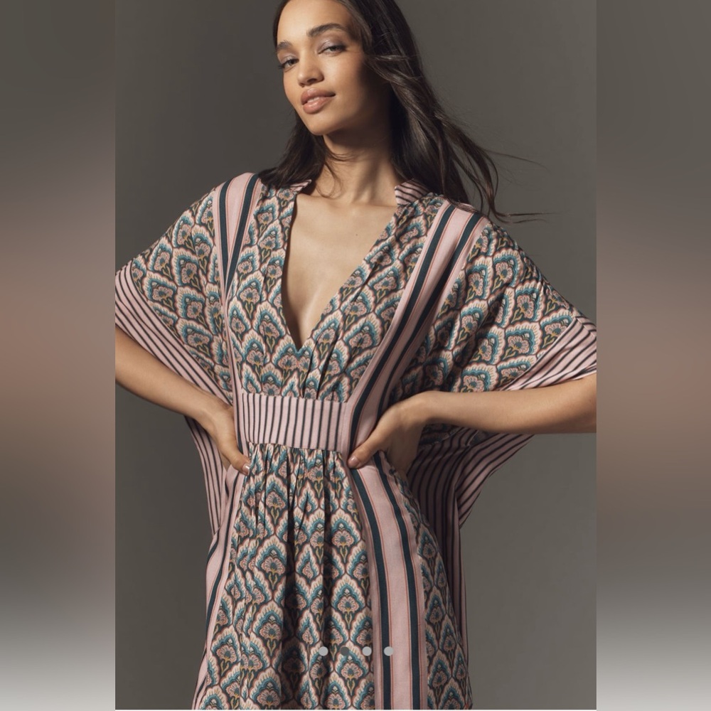 Conditions Apply V-Neck Kaftan